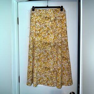 BCBGeneration Size medium Maxi Skirt Animal Print Long With Split